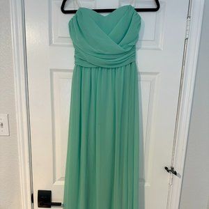 Mint Green Floor Length Dress